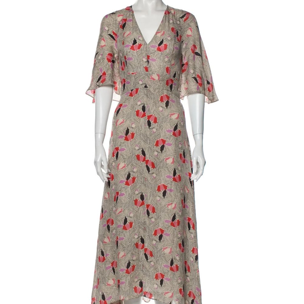 Derek Lam 10 Crosby Silk Dress, Sz. 10